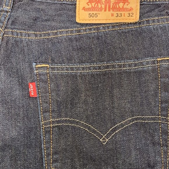Levi 505" jeans 33 × 32 - Picture 4 of 5